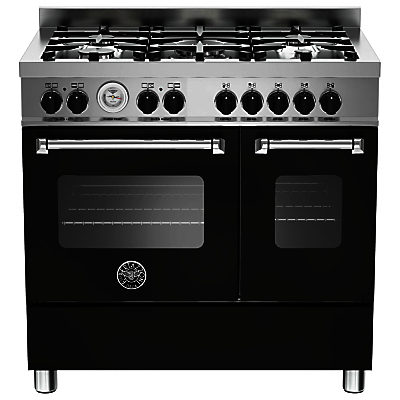 Bertazzoni MAS905MFED Twin Dual Fuel Range Cooker Matt Black Bertazzoni MAS905MFED Twin Dual Fuel Range Cooker Matt Black